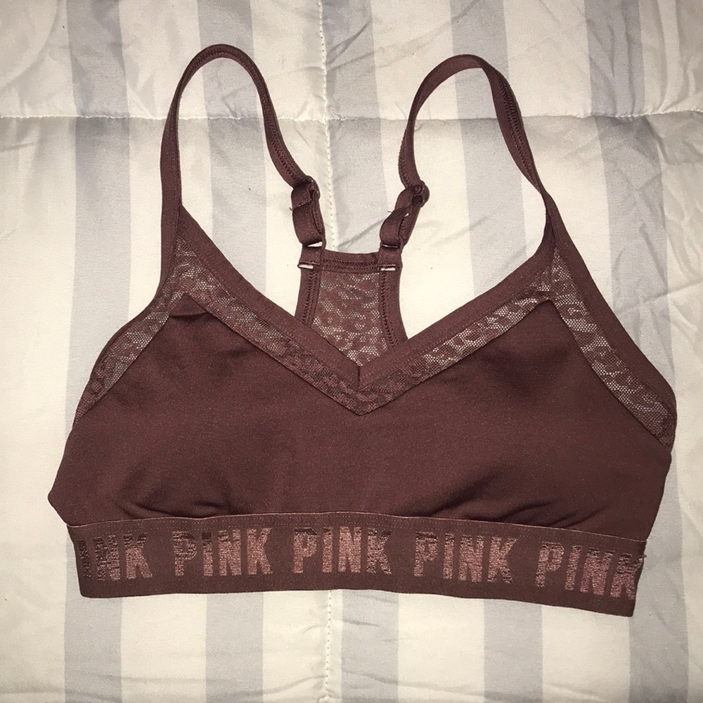 Rose Victoria’s Secret PINK Sports Bra